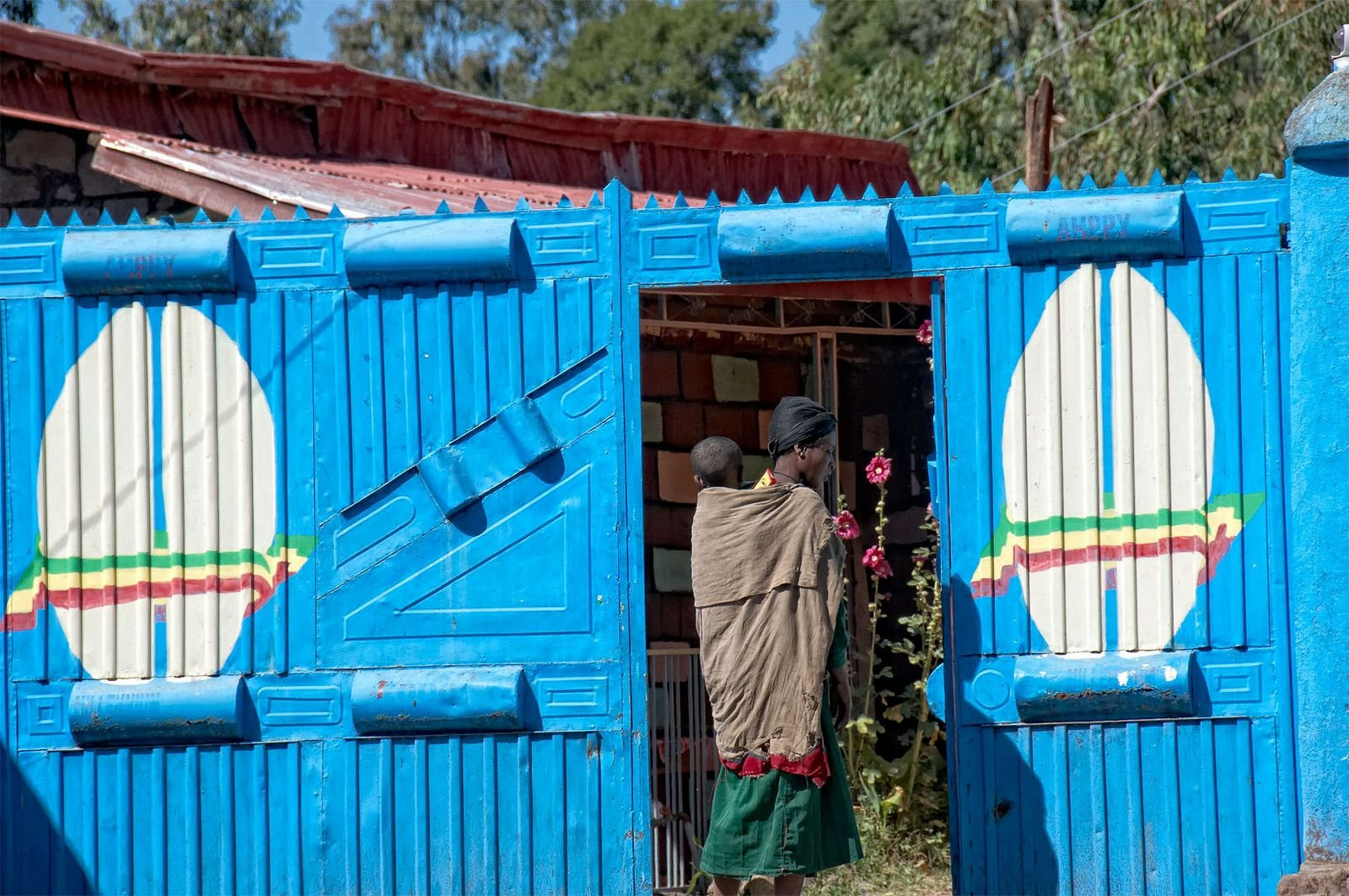 вход – фотографии Эфиопии