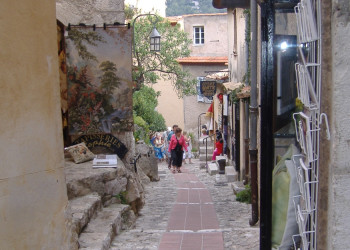 Улица в Эз, Франция. Фото 2 – фотографии Франции