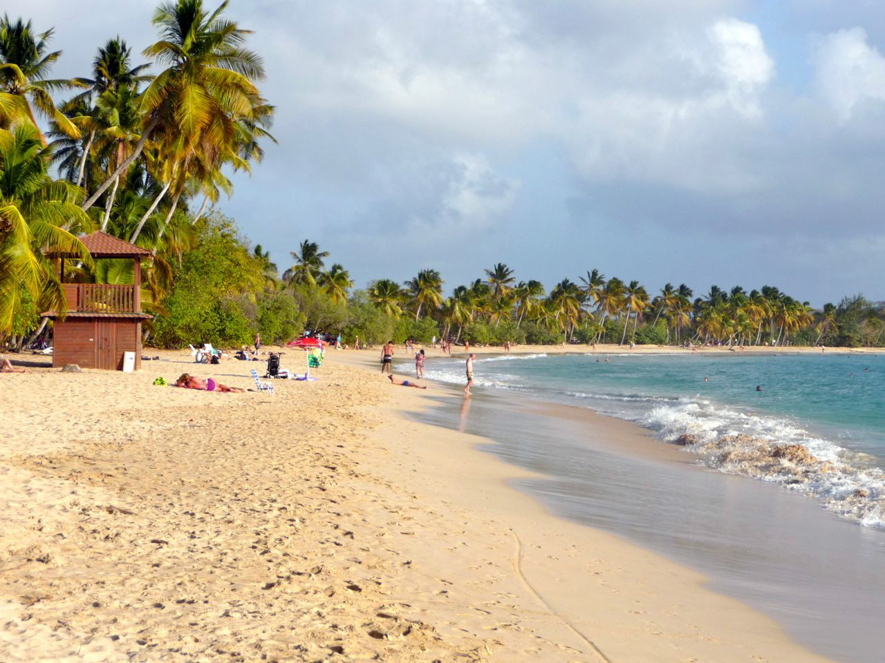 Пляж Лес-Салинес на Мартинике – фотографии Мартиники