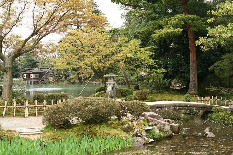 Kanazawa, Kenroku-en - this is one of the three mo – фотографии Японии