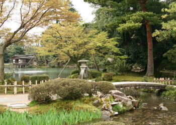 Kanazawa, Kenroku-en - this is one of the three mo – фотографии Японии