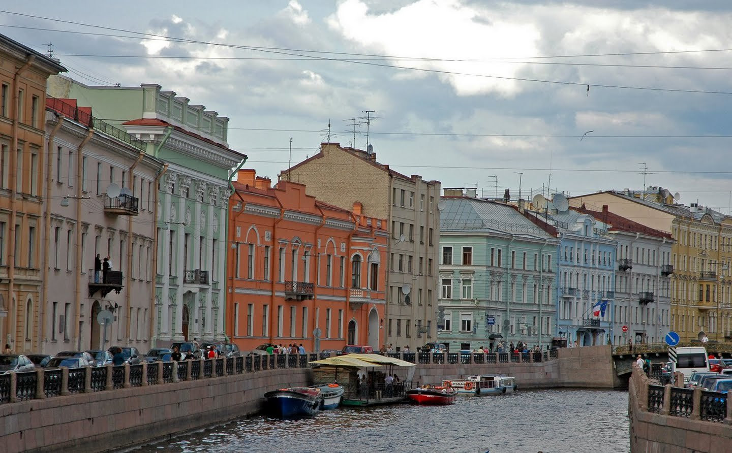 Набережная в Санкт-Петербурге, Россия. Фото 7 – фотографии России