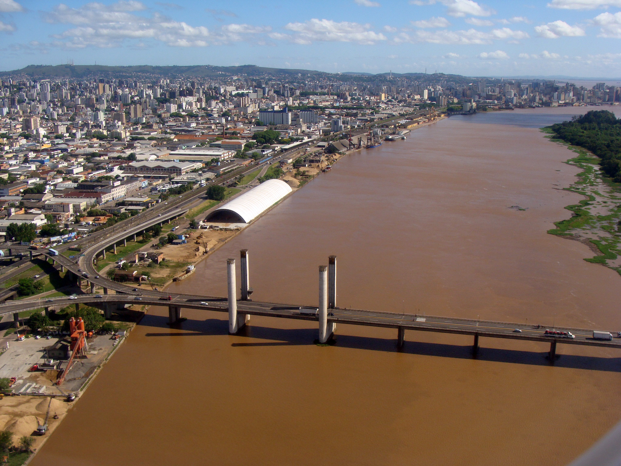 Панорама Порту-Алегри, Бразилия – фотографии Бразилии