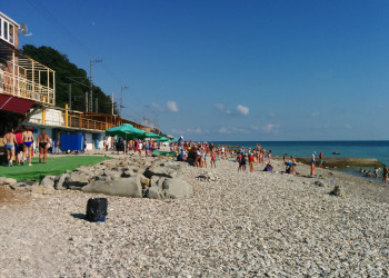 Пляж Дедеркоя – фотографии России