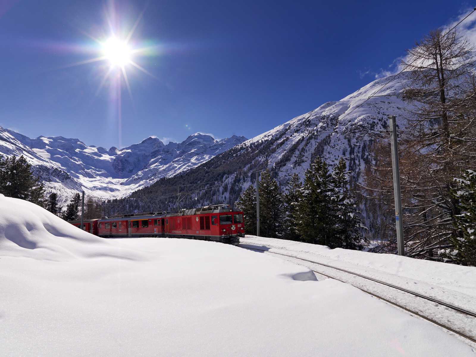 Ретийская железная дорога (Rhätische Bahn). Фото 20 – фотографии Швейцарии