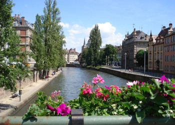 Канал в Страсбурге, Франция. Фото 2 – фотографии Франции