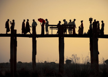 Мост У Бейн (U Bein Bridge) – фотографии Мьянмы