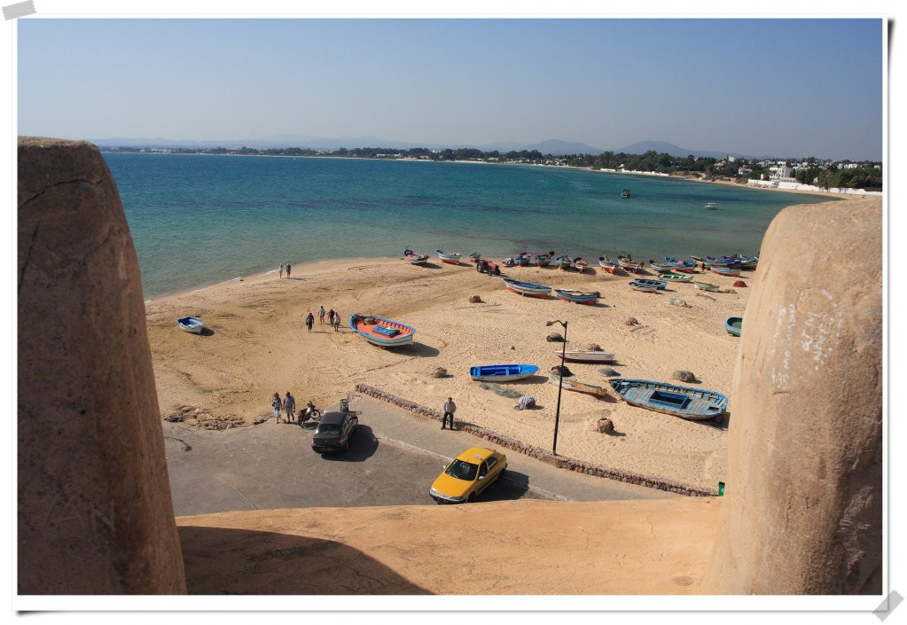 Панорамный вид пляжа, Северный Тунис. Фото 5 – фотографии Туниса