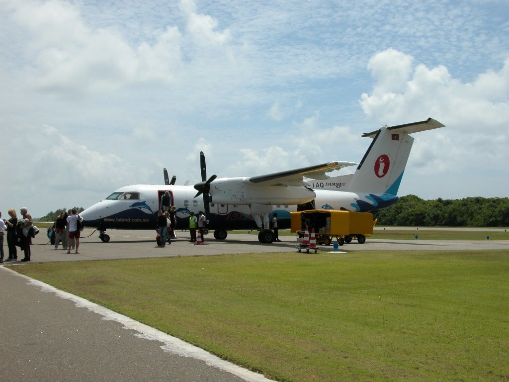 Самолет в Гаафу Даалу Атолл, Мальдивы – фотографии Мальдивских островов