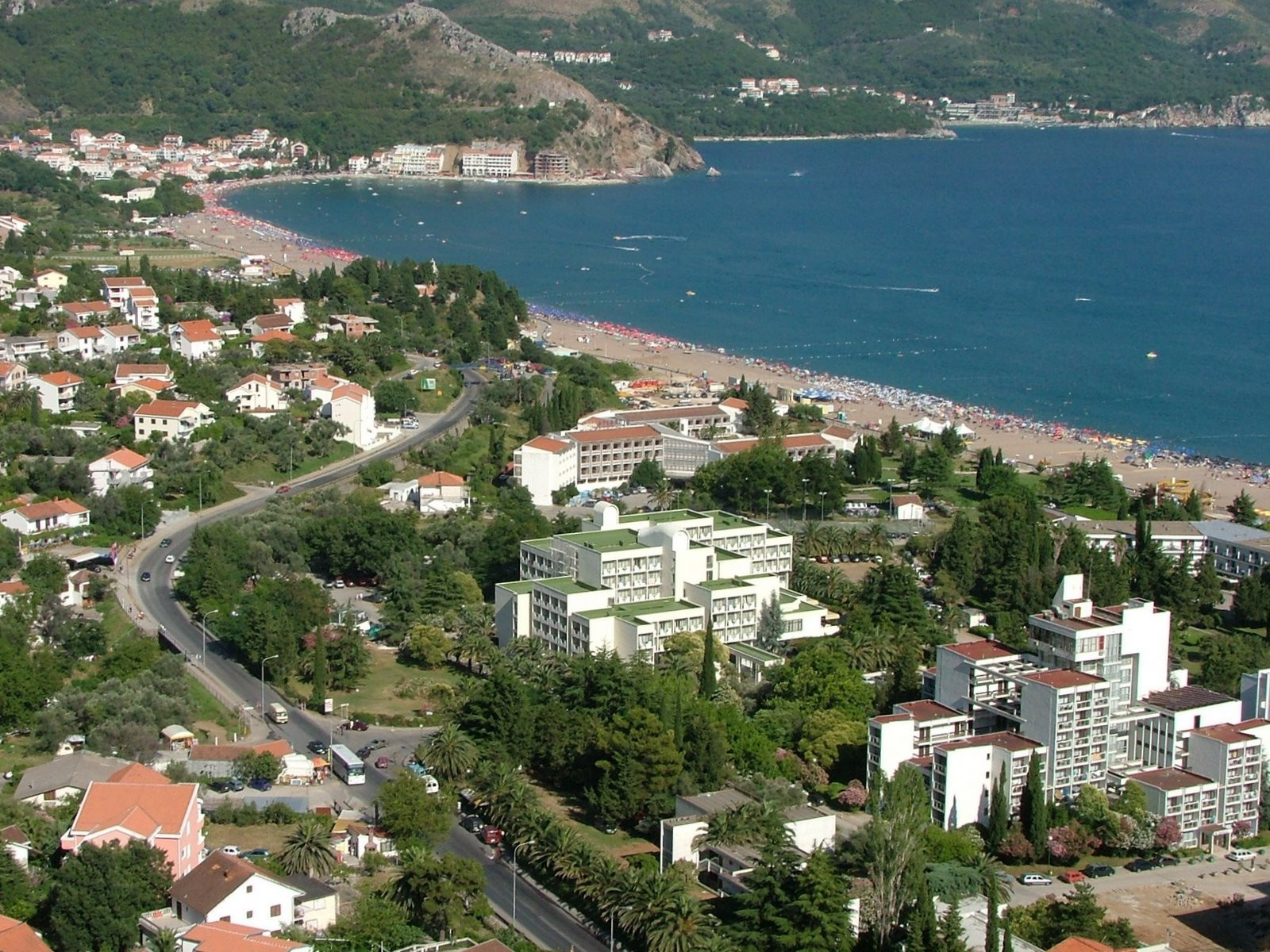 Панорамный вид в Рафаиловичи, Черногория – фотографии Черногории