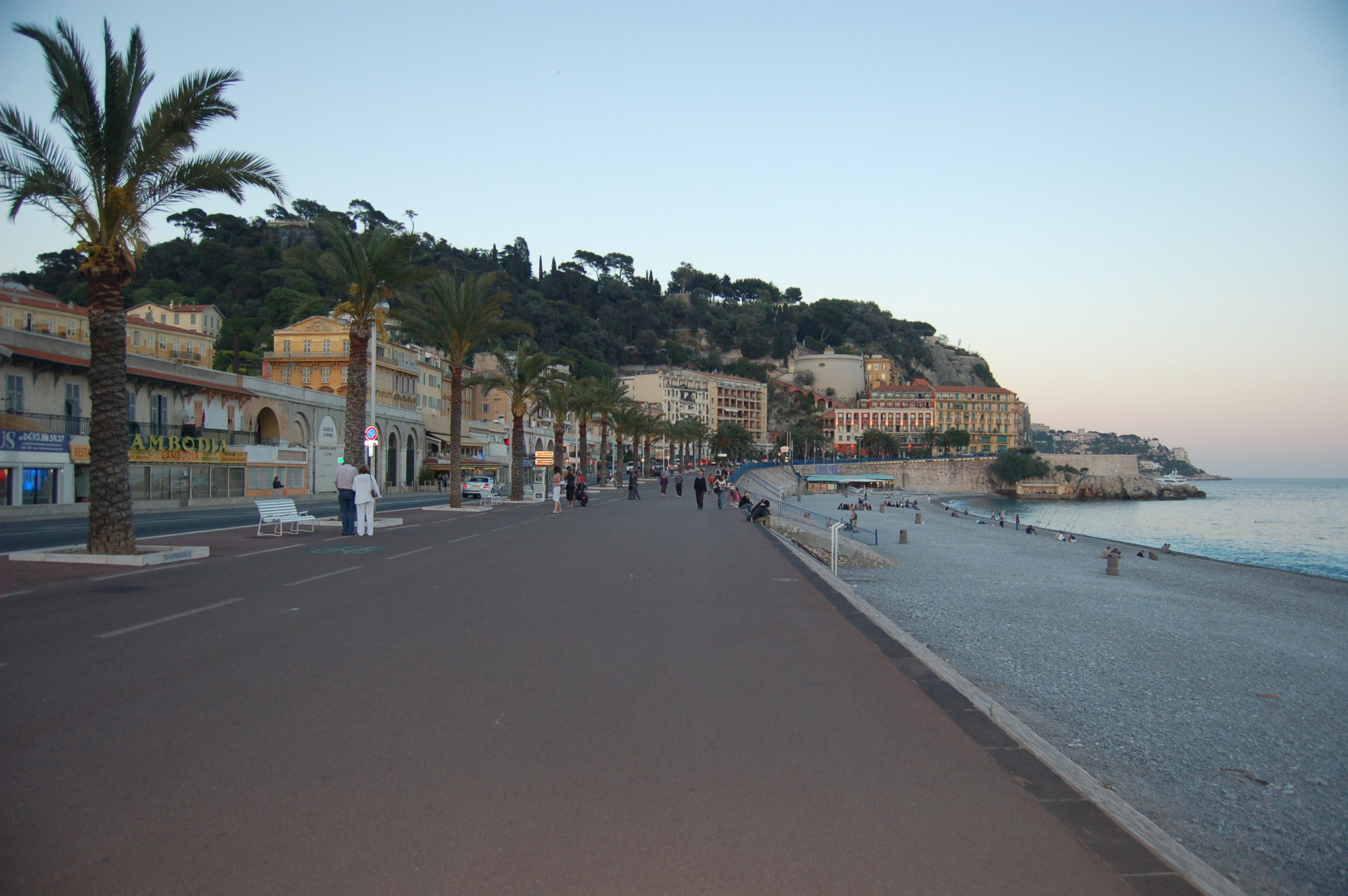 Набережная в Ницце, Франция. Фото 6 – фотографии Франции