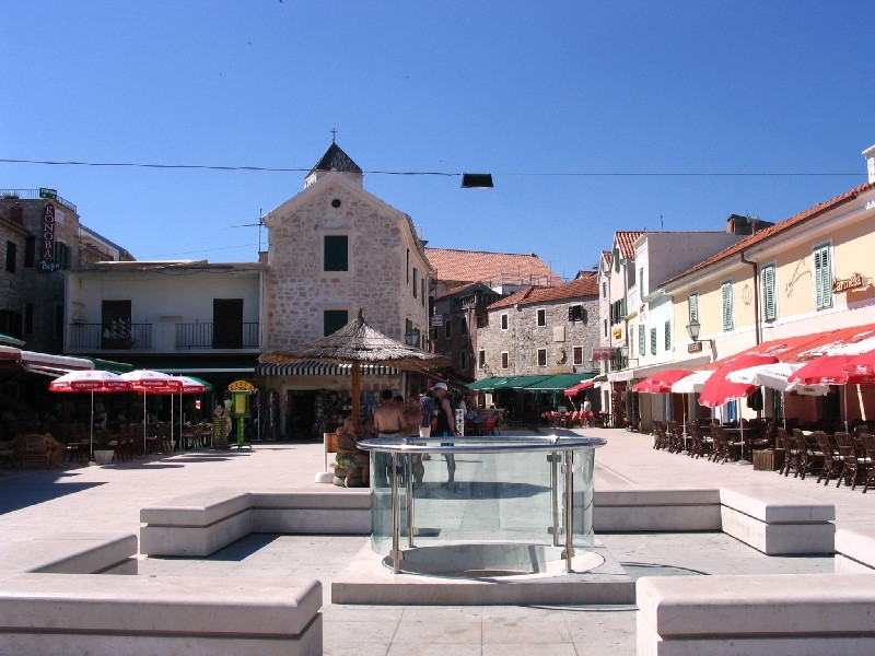 Кафе в Водице, Хорватия. Фото 1 – фотографии Хорватии