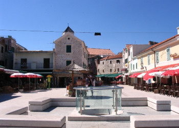 Кафе в Водице, Хорватия. Фото 1 – фотографии Хорватии