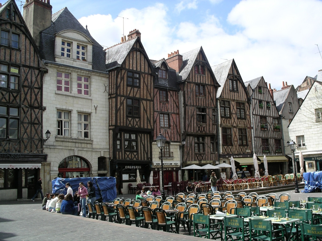 Кафе в Туре, Франция. Фото 3 – фотографии Франции