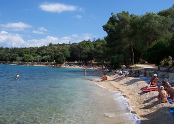 Пляж в Ровинь, Хорватия – фотографии Хорватии