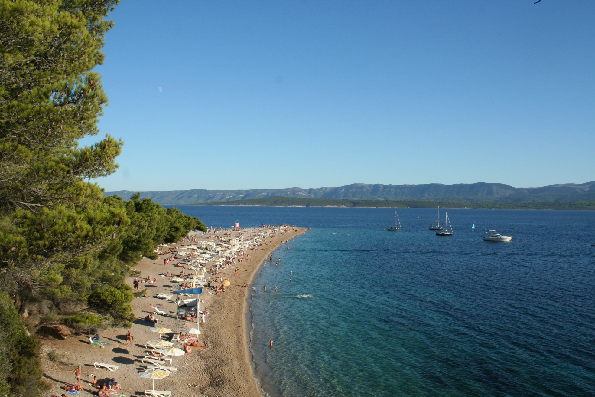 Пляж в Бол, Хорватия. Фото 26 – фотографии Хорватии