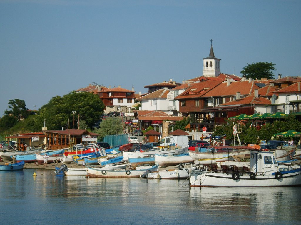 Лодки у причала в Несебыре, Болгария. Фото 5 – фотографии Болгарии