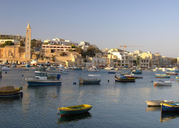 Марсаскала, Мальта остров, Мальта, фото № 42244 – фотографии Мальты