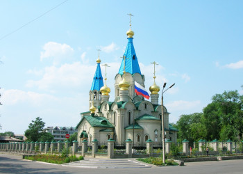 Кафедральный собор в Благовещенске – фотографии России