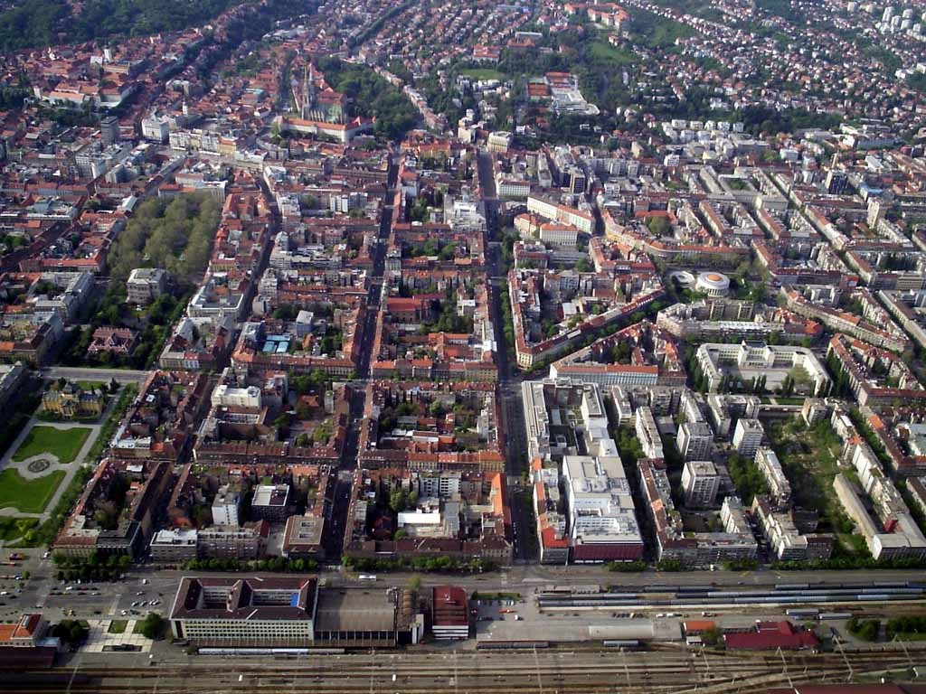 Панорамный вид в Загреб, Хорватия. Фото 9 – фотографии Хорватии