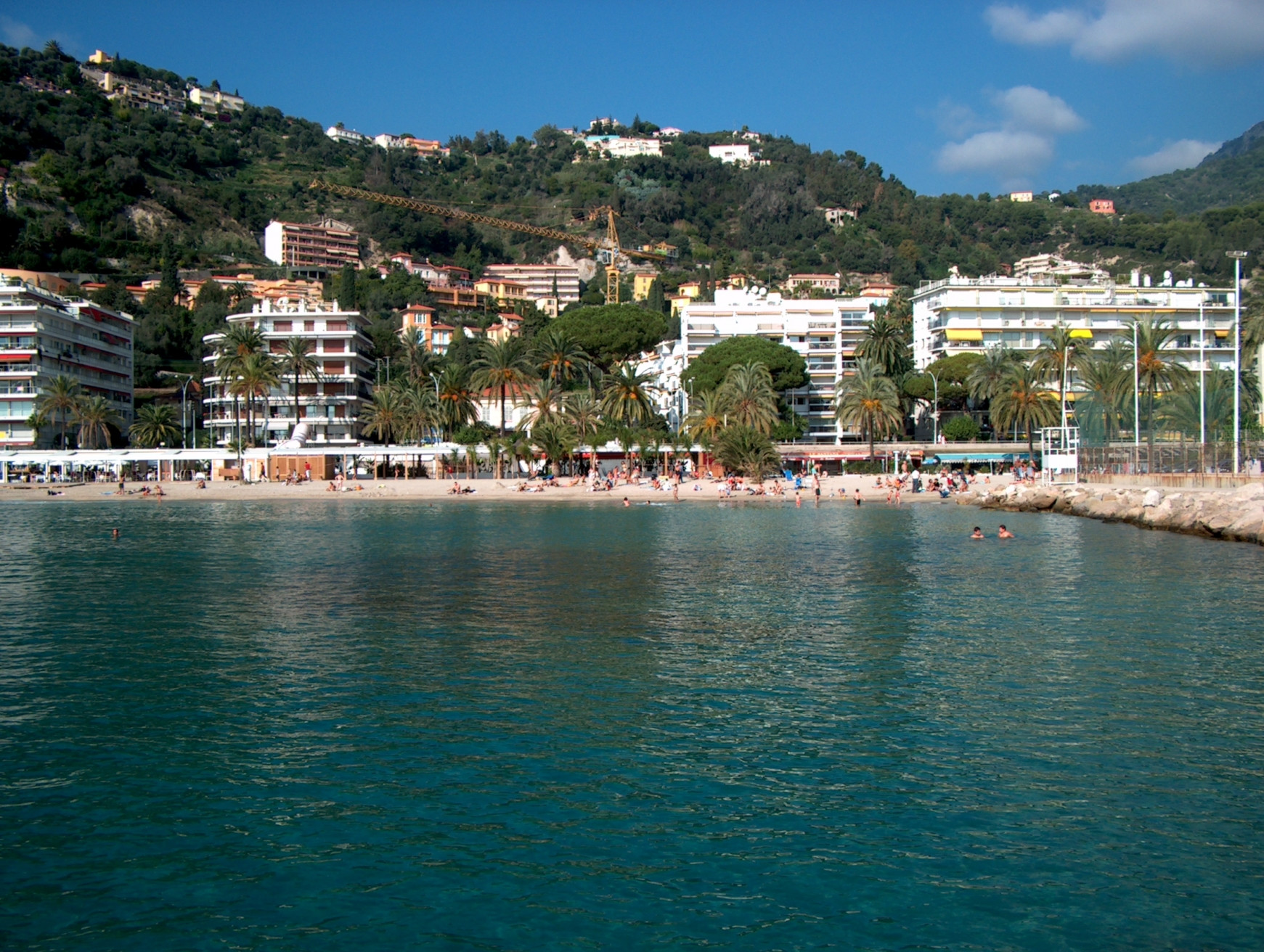 Отели на пляже в Ментоне, Франция. Фото 6 – фотографии Франции