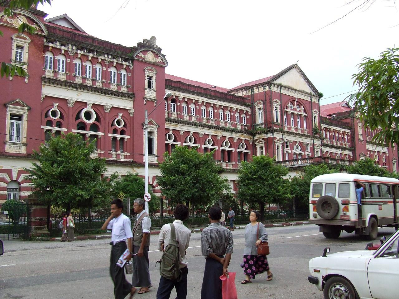 Колониальная архитектура – фотографии Мьянмы