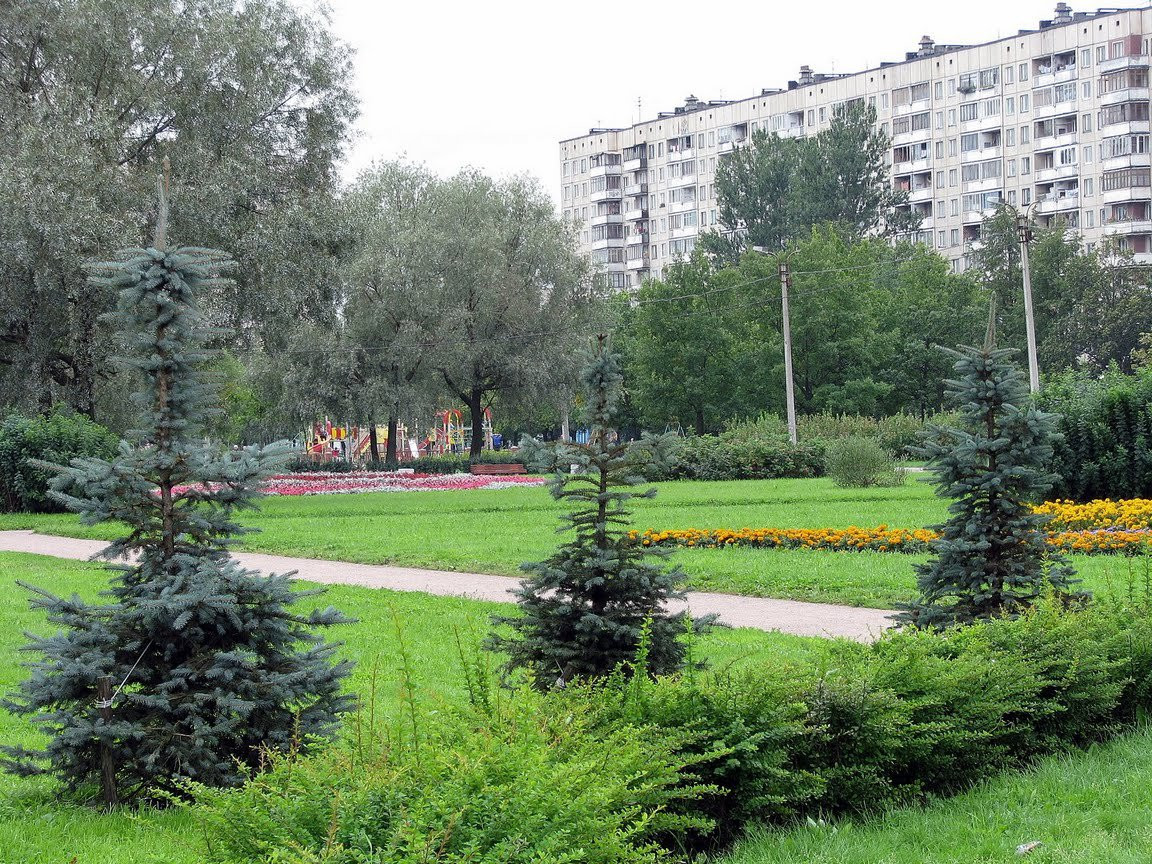 Парк в Колпино, Россия – фотографии России