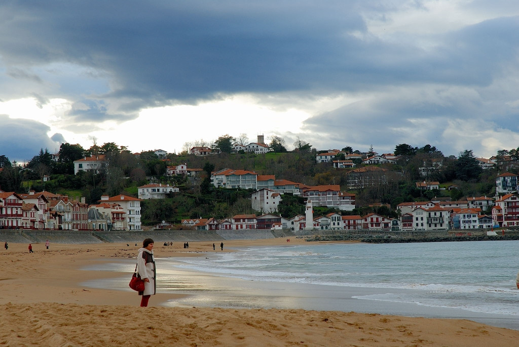 Пляж в Сен-Жан-де-Люз, Франция. Фото 1 – фотографии Франции