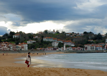 Пляж в Сен-Жан-де-Люз, Франция. Фото 1 – фотографии Франции