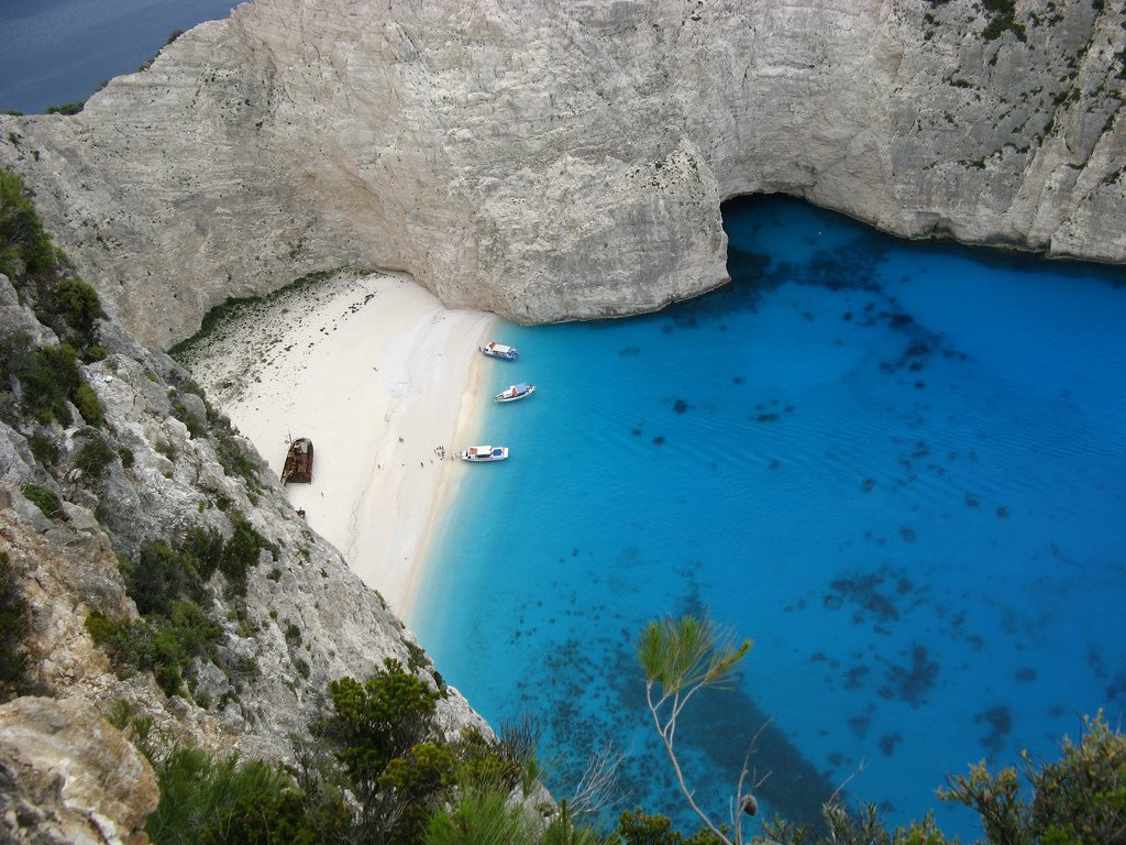 Навагио Бич, Закинф остров, Ионические острова, Греция, фото № 66775 – фотографии Греции