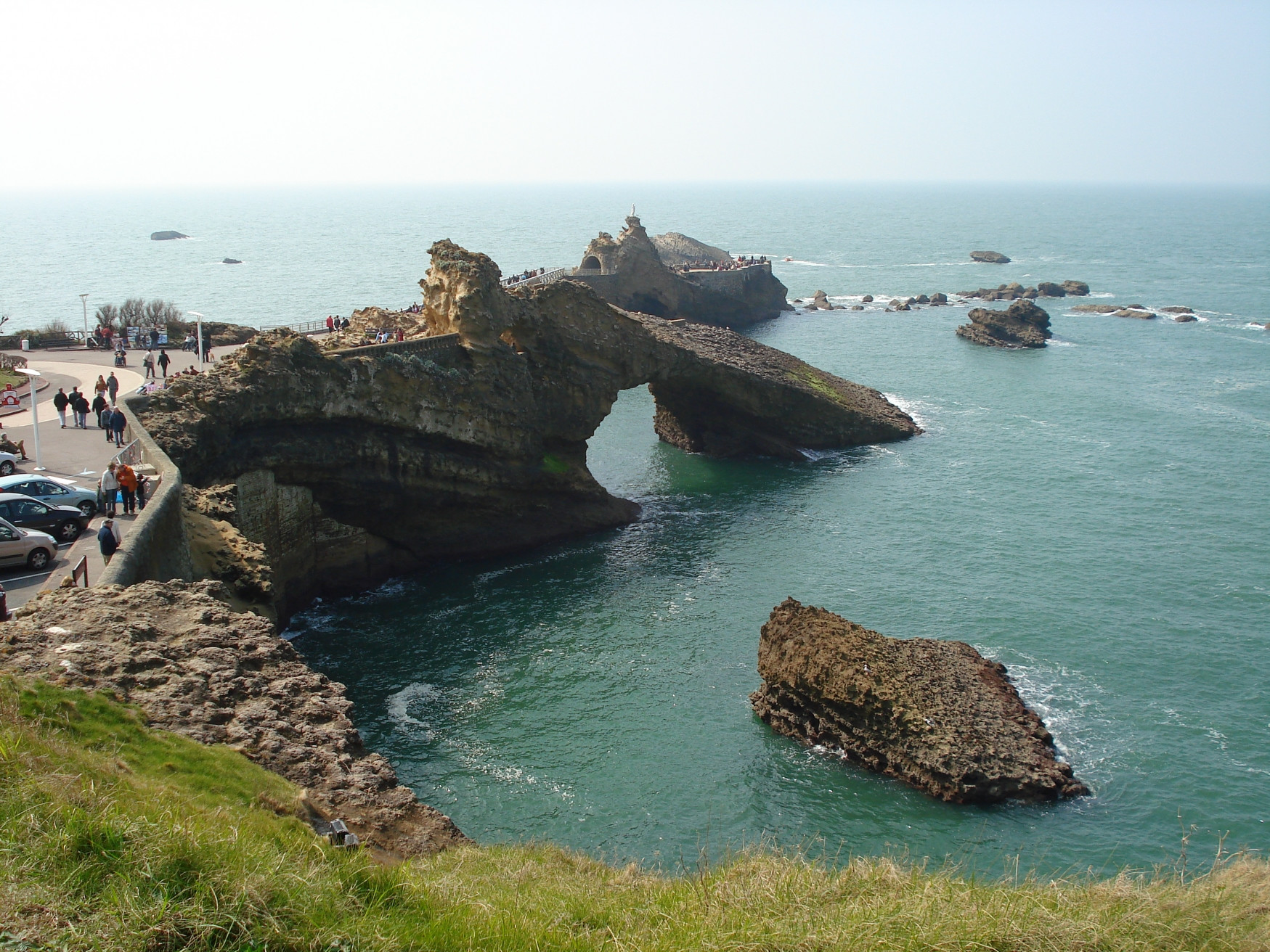 Набережная в Биаррице, Франция. Фото 2 – фотографии Франции