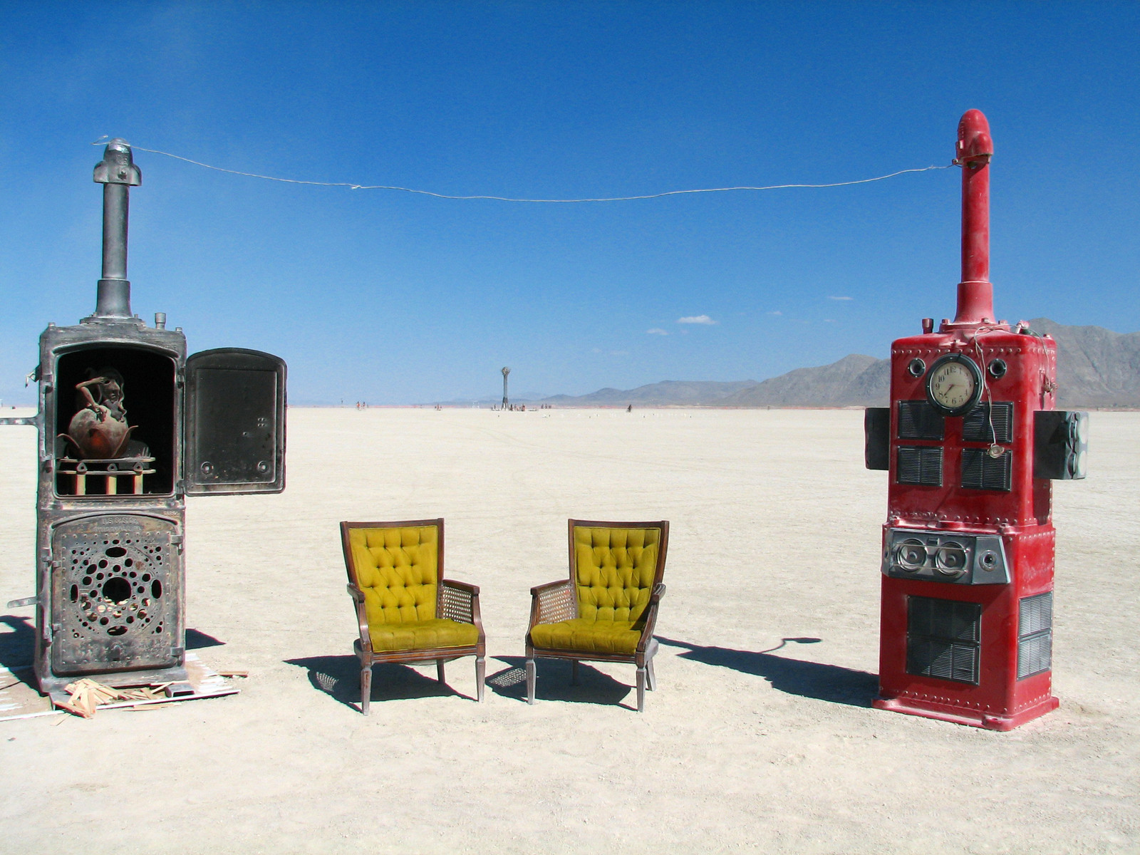 Пустыня Невады, фестиваль "Горящий человек". Фото 1 – фотографии США