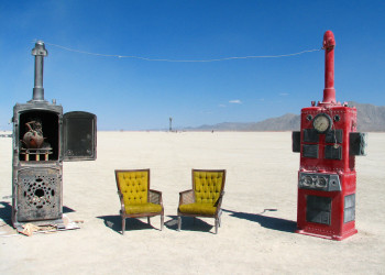 Пустыня Невады, фестиваль "Горящий человек". Фото 1 – фотографии США