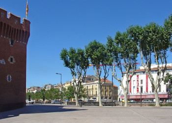 Улица в Перпиньяне, Франция. Фото 4 – фотографии Франции