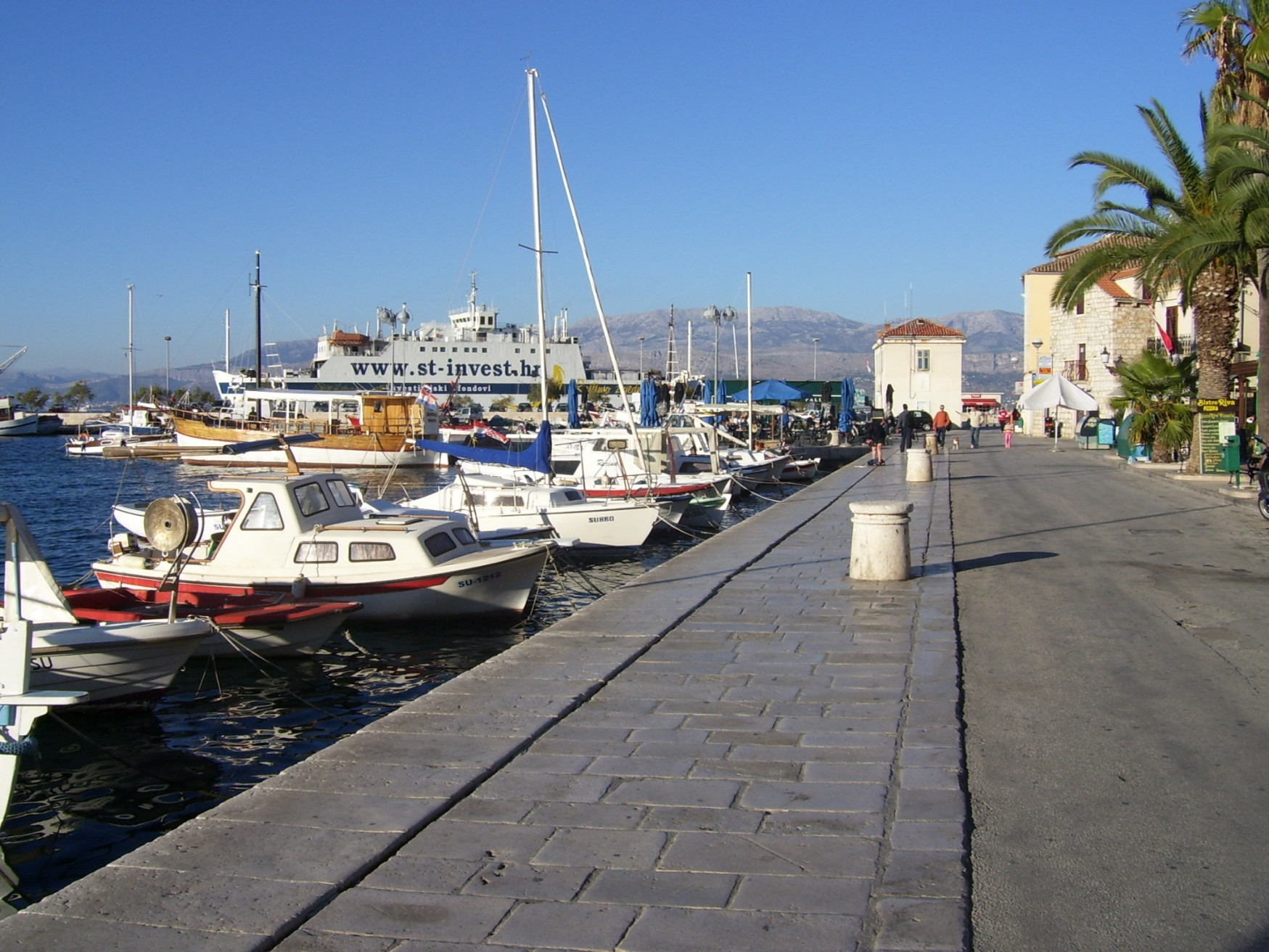 Набережная в Супетар, Хорватия. Фото 15 – фотографии Хорватии