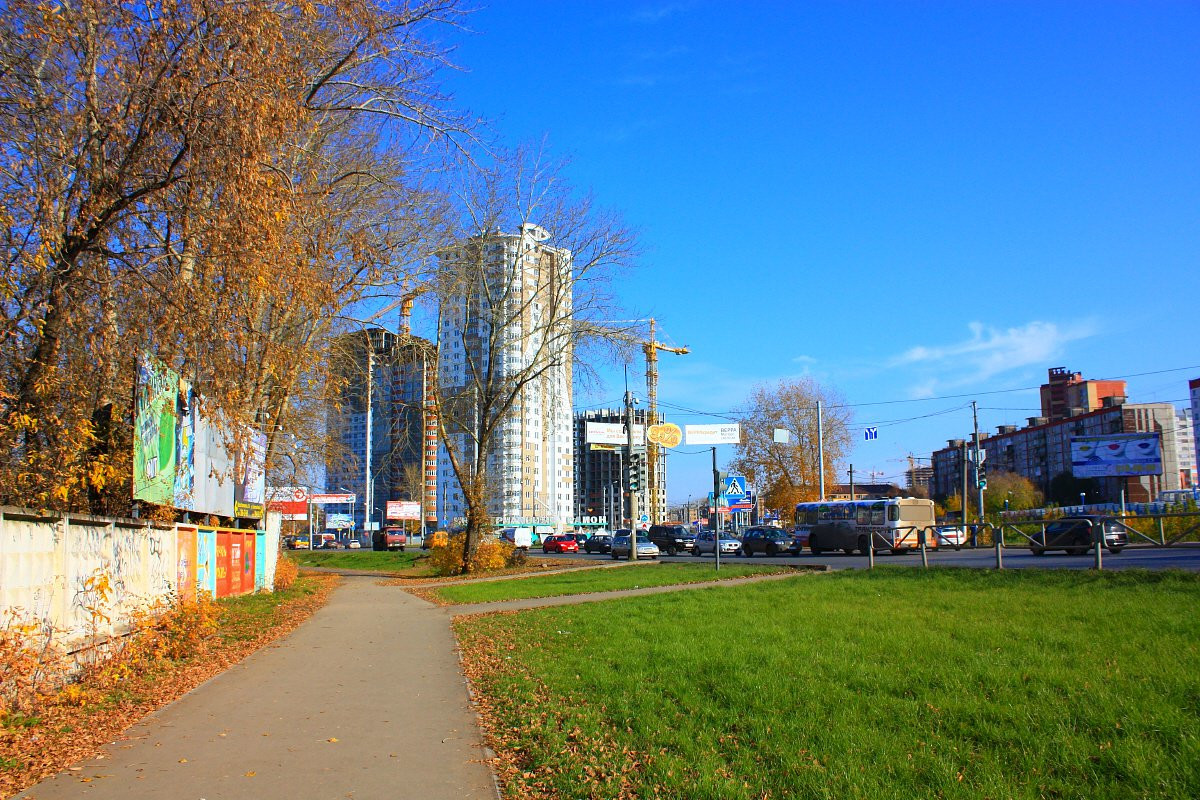 Улица в Перми, Россия. Фото 3 – фотографии России