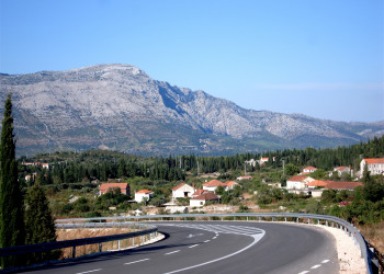 Дорога на острове Корчула, Хорватия – фотографии Хорватии