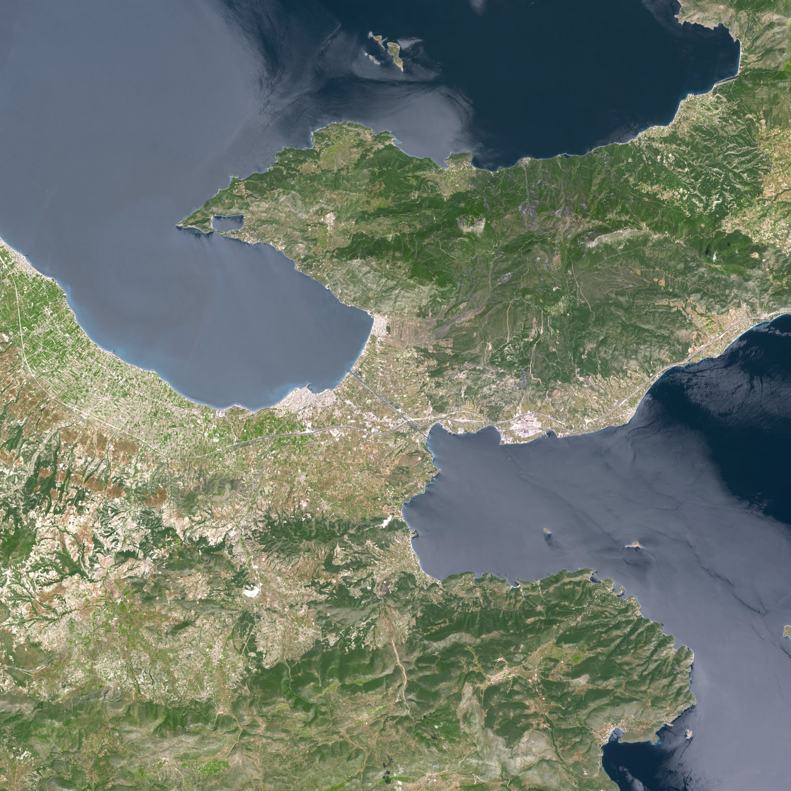 Коринфский канал (Corinth Canal) в Греции – фотографии Греции