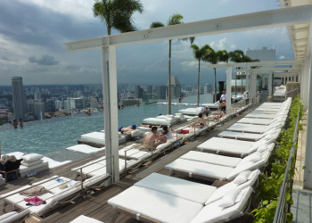 Бассейн отеля Marina Bay Sands в Сингапуре. Фото 5 – фотографии Сингапура