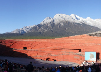 Спектакль под открытым небом – «Impression Lijiang». Фото 10 – фотографии Китая