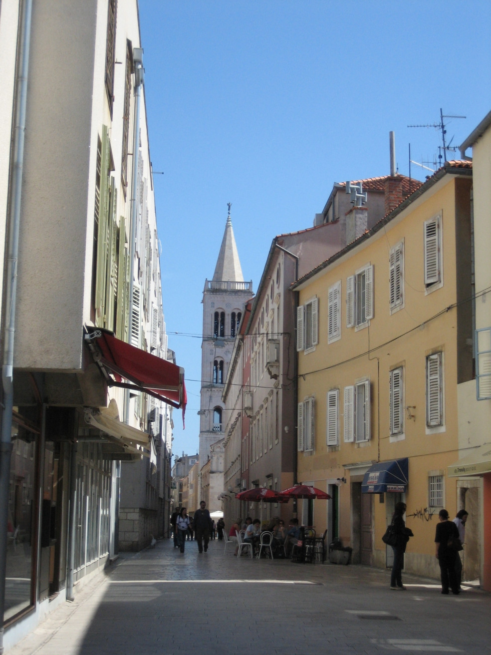 Улица в Задаре, Хорватия. Фото 14 – фотографии Хорватии