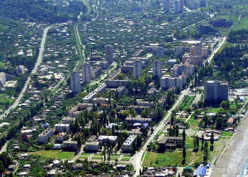 Панорамный вид в Гагра, Абхазия. Фото 6 – фотографии Абхазии