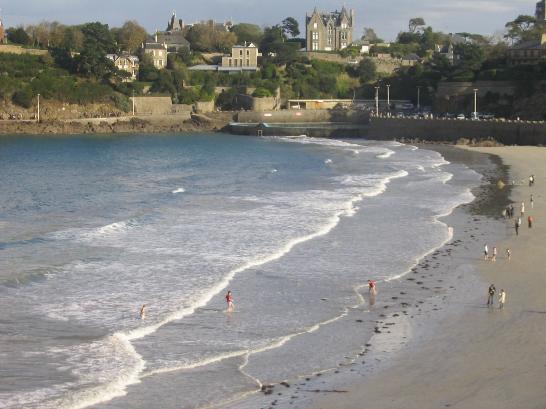 Море в Динарде, Франция. Фото 3 – фотографии Франции