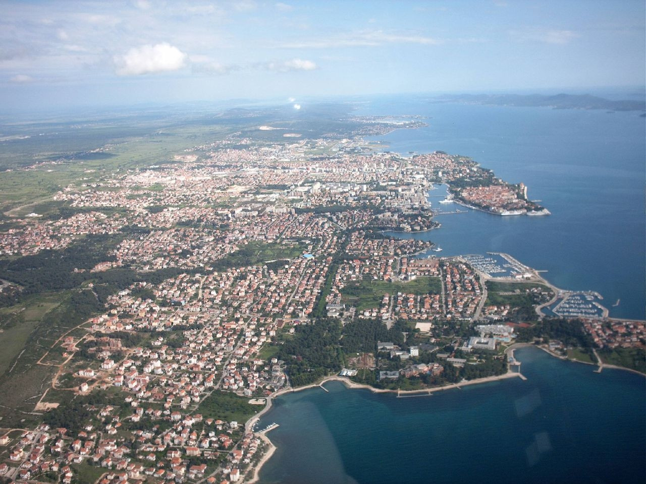 Панорамный вид в Задаре, Хорватия. Фото 14 – фотографии Хорватии