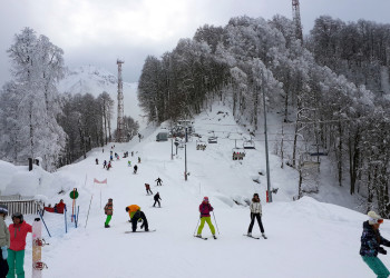 Горнолыжный курорт Роза Хутор, Сочи. Фото 11 – фотографии России