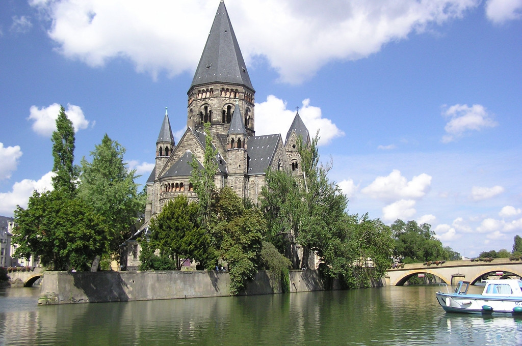 Храм в Мец, Франция. Фото 7 – фотографии Франции