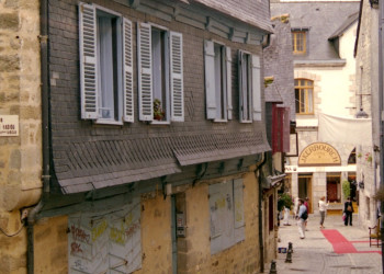 Улица в Кемпере, Франция. Фото 1 – фотографии Франции