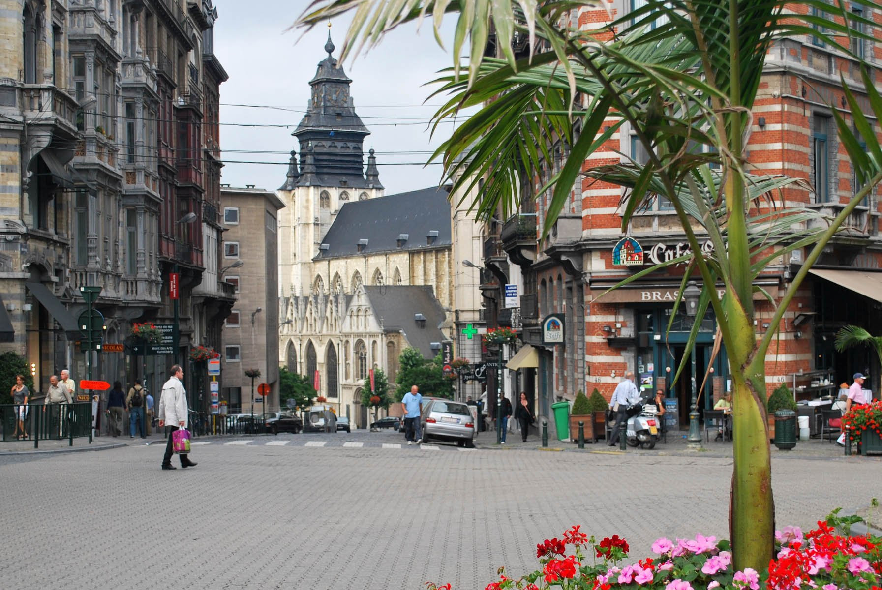 Улица в Брюсселе, Бельгия. Фото 4 – фотографии Бельгии