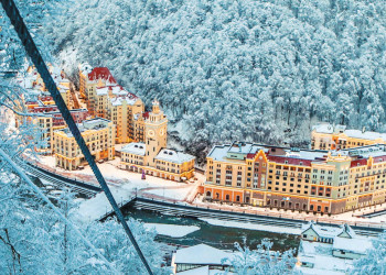 Горнолыжный курорт Красная Поляна, Сочи. Фото 10 – фотографии России