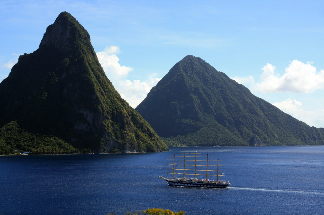 Гористая Сент-Люсия – фотографии Сент-Люсии